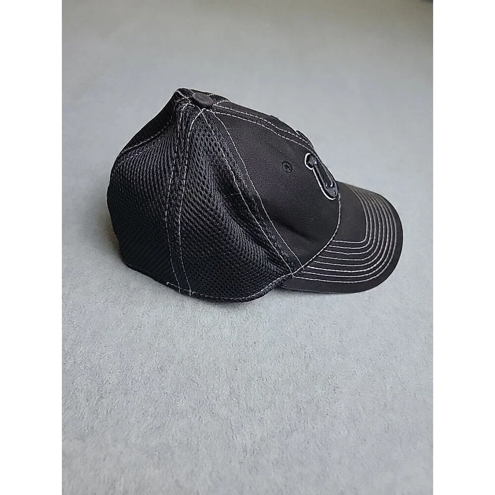 New Era‎ NFL Indianapolis Colts Hat Cap S M 39Thirty Black Embroidered Logo